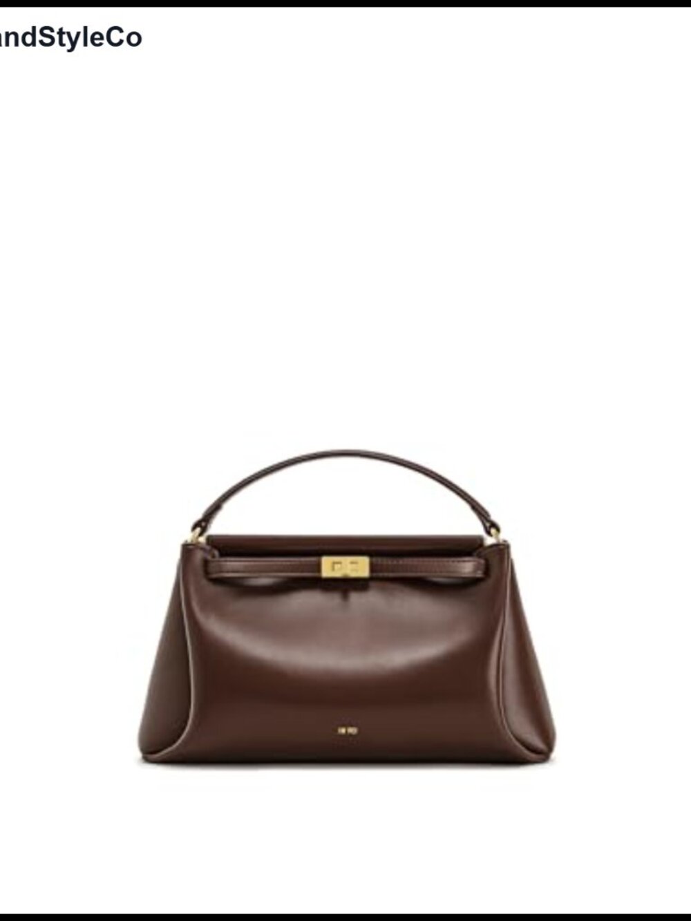 Vegan Leather Top Handle Satchel Handbag with Detachable Strap